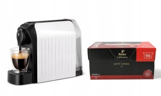 Tchibo Cafissimo Easy White Ekspres Ciśnieniowy + 96 Kapsułek Colombia