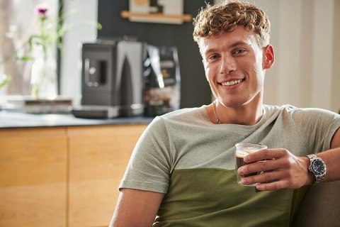 Tchibo Esperto 2 Caffe Granit Black Ekspres Ciśnieniowy Z Młynkiem 70Db