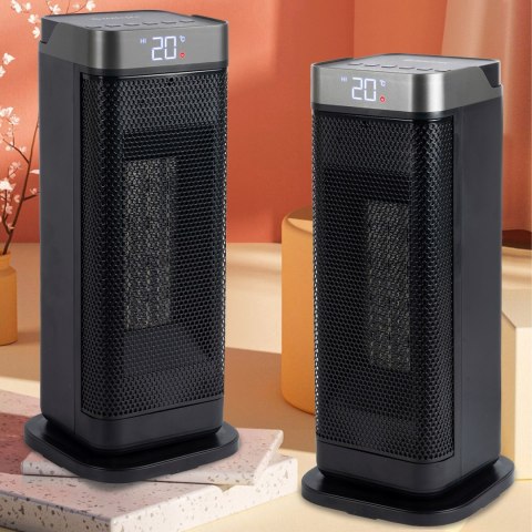 Termowentylator Grzejnik Elektryczny Kolumnowy Farelka Ptc Led 2000W Pilot