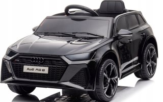 Auto Na Akumulator Audi Rs6 4X4 12V Z Pilotem, Muzyką, Światłami - Czarny