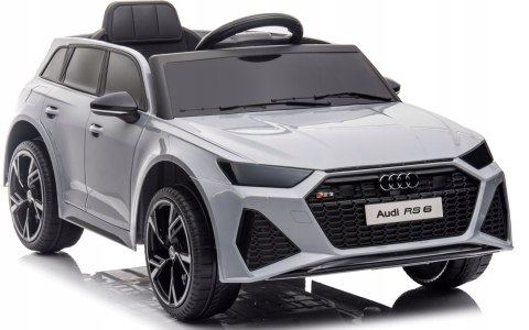 Auto Na Akumulator Audi Rs6 4X4 12V Z Pilotem, Muzyką, Światłami - Czarny