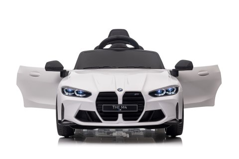 Auto Na Akumulator Bmw M4 12V 14Ah, 2X45w, Miękkie Koła Eva, Czarny Kolor