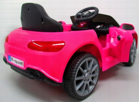 Dziecięcy Samochód Cabrio Różowo-Czarny Z Pilotem 2.4G I Mp3, Model B3