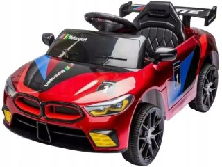 Elektryczne Auto Dla Dzieci Bm - M4: Pilot, Muzyka, Led, 6V, Czerwone