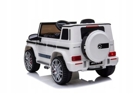 Elektryczne Auto Na Akumulator Mercedes G63 Amg Dla Dzieci 4X4 Czarny
