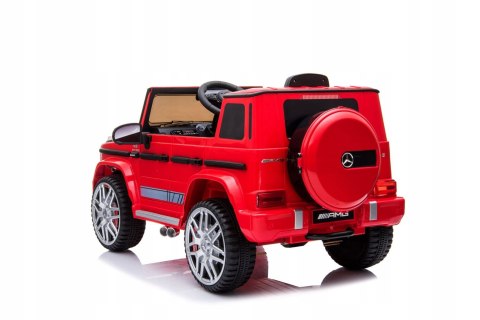 Elektryczne Auto Na Akumulator Mercedes G63 Amg Dla Dzieci 4X4 Czarny