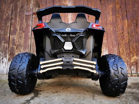 Elektryczne Buggy Terenowe 4X4 24V 800W Z Pilotem, Skórzanym Fotelem Beżowy