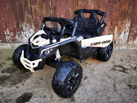 Elektryczne Buggy Terenowe 4X4 24V 800W Z Pilotem, Skórzanym Fotelem Beżowy