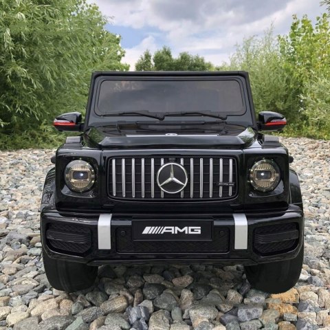 Elektryczny Jeep Mercedes Amg G Klasa 4X4 Czarny Pilot Rc Akumulator 12V Rc