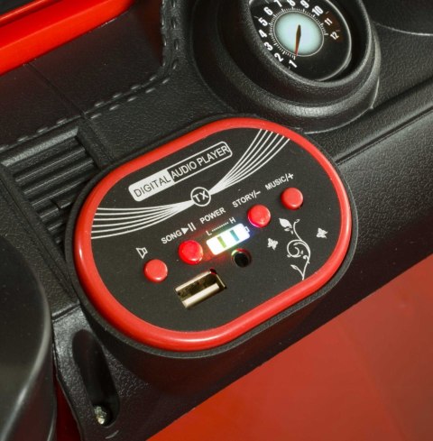 Jeep Akumulatorowy 4X4 Z Pilotem, Skórzanym Siedzeniem, 140W, Zielony