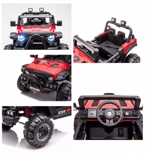 Jeep Auto Na Akumulator Skóra Miękkie Koła Eva Pilot Miękkie Siedzisko Usb