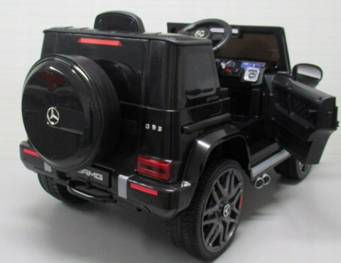 Luksusowy Mercedes G63 Cabrio Dla Dzieci Z Pilotem 12V - Czarny