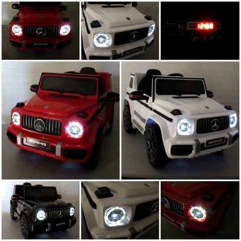 Luksusowy Mercedes G63 Cabrio Dla Dzieci Z Pilotem 12V - Czarny