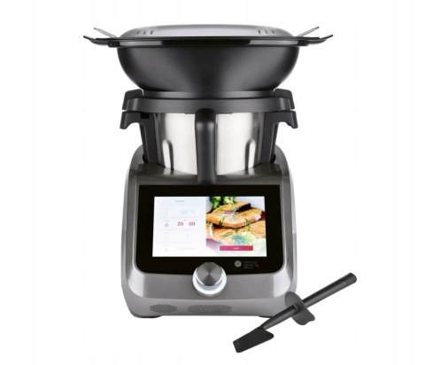 Monsieur Cuisine Smart Tytanowy Robot Kuchenny 10W1 1200W Silvercrest Szary