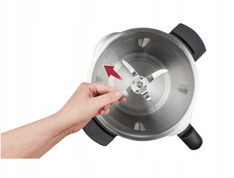 Monsieur Cuisine Smart Tytanowy Robot Kuchenny 10W1 1200W Silvercrest Szary