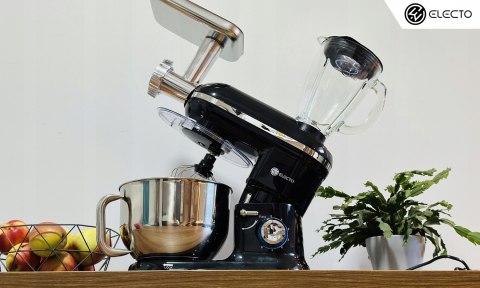 Robot Kuchenny Electo 3000W 4W1: Mikser, Blender, Maszynka, Duża Misa 6,2L