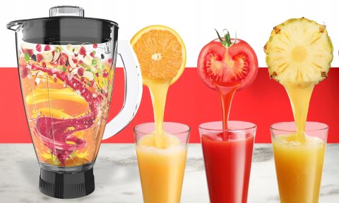 Robot Kuchenny Electo 3000W 4W1: Mikser, Blender, Maszynka, Duża Misa 6,2L