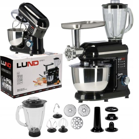 Robot Kuchenny Mikser Planetarny 3W1 1000W 6 Biegów Blender Maszynka 4.5L