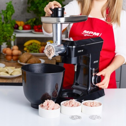 Robot Kuchenny Mpm Mrk-24 3W1 1400W Z 10 Prędkościami I Akcesoriami