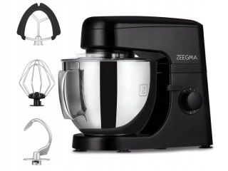 Robot Kuchenny Planetarny 1800W Zeegma Planeet Mix Czarny, 5L, 8 Prędkości