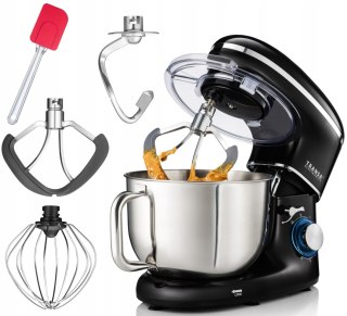 Robot Kuchenny Planetarny 3000W 6L Blackchef Z Metalowym Napędem I Hakiem