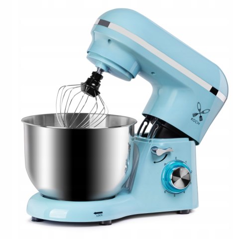 Robot Kuchenny Planetarny Koch 2200 W, 6.2L, Led, 6 Prędkości, Niebieski
