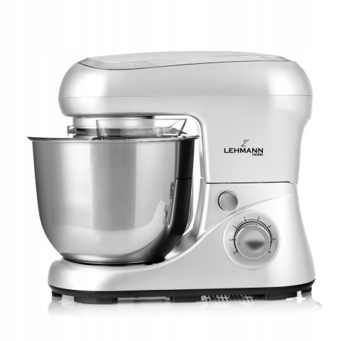 Robot Kuchenny Planetarny Lehmann 2200W Misa 5L Wielofunkcyjny, 3 Mieszadła