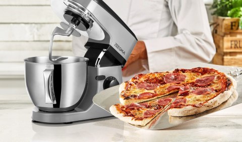 Robot Kuchenny Planetarny Zeegma 1000W, 12 Trybów, Misa 5L, Stal Nierdzewna