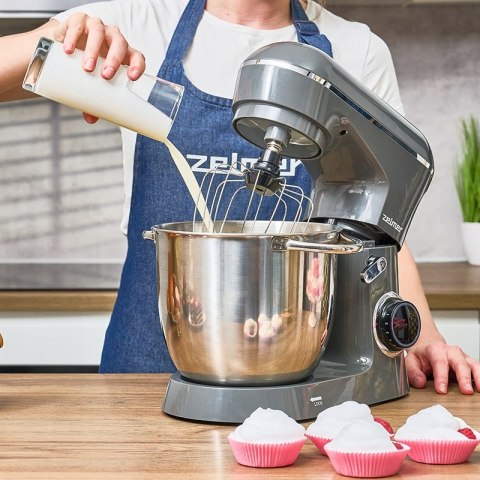 Robot Kuchenny Planetarny Zelmer Mikser Wielofunkcyjny 3 Mieszadła 5L 1300W