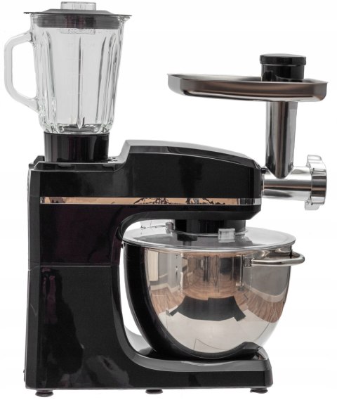 Robot Kuchenny Riwall 2700W, Podgrzewana Misa 8L, Blender 1.5L, Nadziewarka