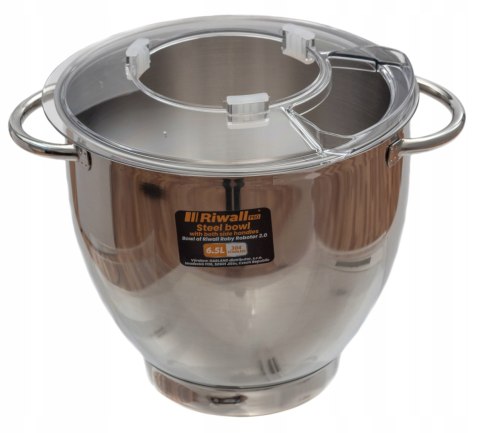 Robot Planetarny 2700W, Misa 6,5L, Podgrzewanie, Fermentacja, Led, Riwall