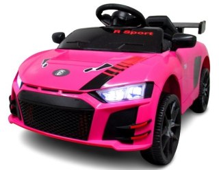 Różowe Cabrio A1 Na Akumulator Z Pilotem 2.4G, Muzyka, Światła, 1-4 Lat