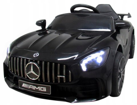 Samochód Mercedes Gtr-S Cabrio Dla Dzieci 1-4 Lata, Pilot Zdalny, Czarny