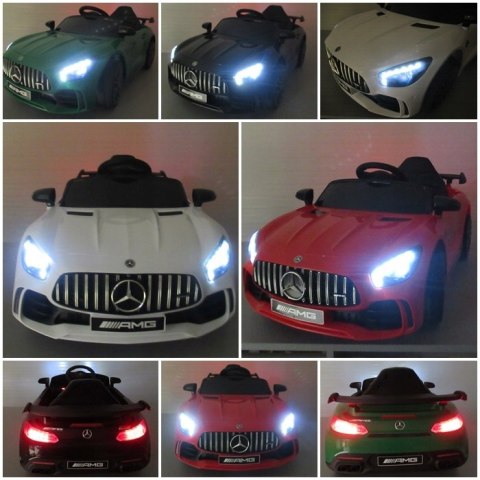 Samochód Mercedes Gtr-S Cabrio Dla Dzieci 1-4 Lata, Pilot Zdalny, Czarny