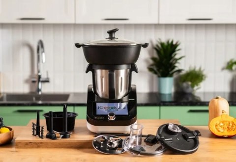 Termorobot Icoook 2.0 Mpm - Wielofunkcyjny Robot Kuchenny 4,5L Mocny Czarny