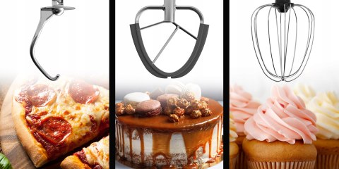 Wielofunkcyjny Robot Kuchenny Maltec 6,5L 2200W Z 3 Końcówkami