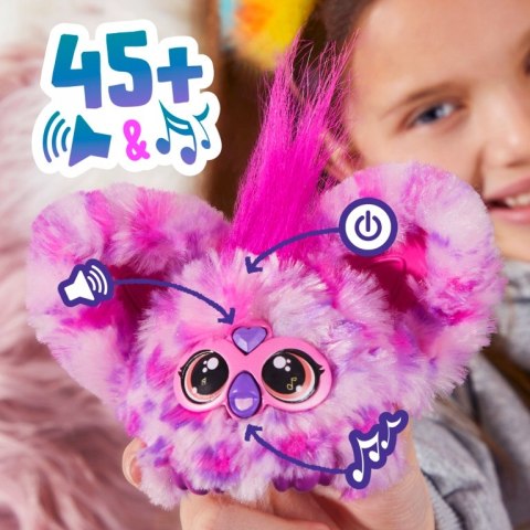 Furby Furblets Hip-Bop Interaktywna Maskotka Z Klipsem Mówi Po Furbijsku