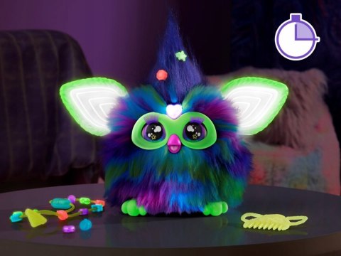 Hasbro Furby 2.0 Interaktywna Maskotka Galaxy Świeci 600 Reakcji 15Cm