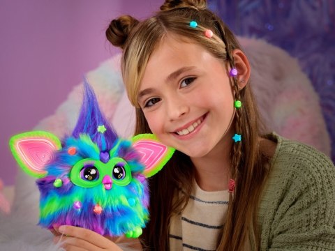 Hasbro Furby 2.0 Interaktywna Maskotka Galaxy Świeci 600 Reakcji 15Cm