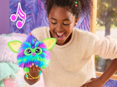 Hasbro Furby 2.0 Interaktywna Maskotka Galaxy Świeci 600 Reakcji 15Cm