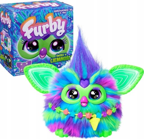 Hasbro Furby 2.0 Interaktywna Maskotka Galaxy Świeci 600 Reakcji 15Cm