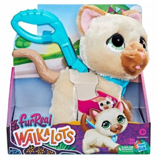 Hasbro Furreal Walkalots Kotek Smycz Dźwięki 4+ Baterie Lr44 W Zestawie