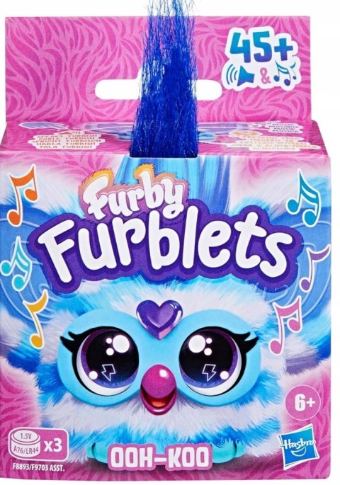 Interaktywna Maskotka Furby Furblets Ooh-Koo 45 Dźwięków Hasbro 6+ Brelok