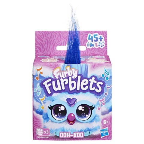Interaktywna Maskotka Furby Furblets Ooh-Koo 45 Dźwięków Hasbro 6+ Brelok