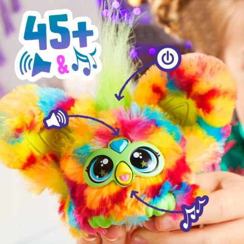 Interaktywna Maskotka Furby Furblets Pixelle Hasbro 45 Dźwięków Gamingowych