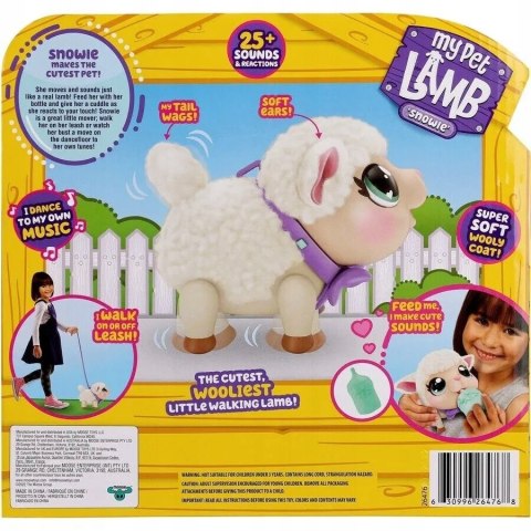 Interaktywna Owieczka Baranek Moose Little Pets Reaguje Na Dotyk I Dźwięk