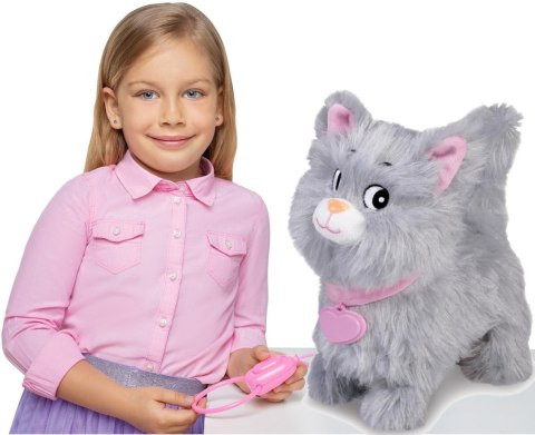 Interaktywny Kotek Na Smyczy Natalia - Chodzi, Miauczy, Merda Ogonkiem