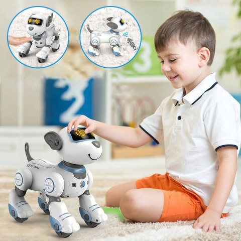 Interaktywny Pies Robot Rc Z Pilotem: Tańczy, Chodzi, Dla Dzieci 3+ Lat
