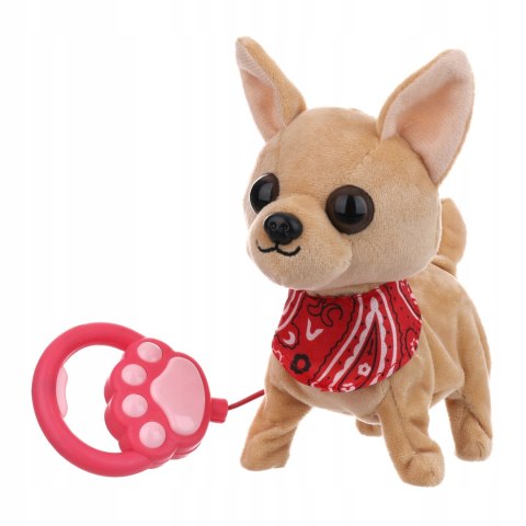 Interaktywny Piesek Chihuahua Na Smyczy Smily Play, Szczeka, Chodzi, 3+