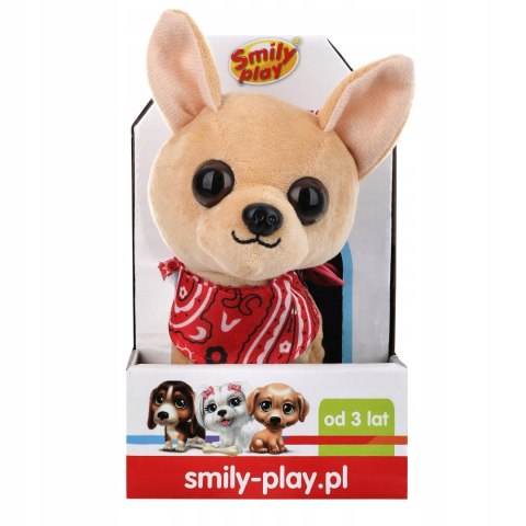 Interaktywny Piesek Chihuahua Na Smyczy Smily Play, Szczeka, Chodzi, 3+